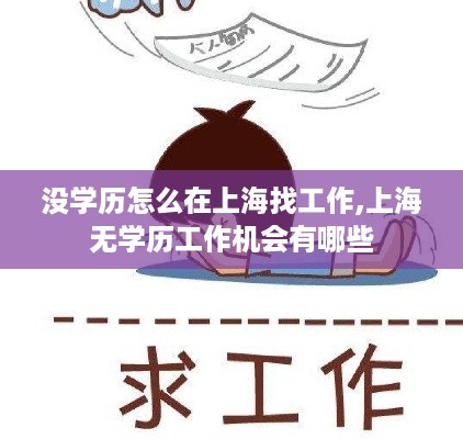 没学历怎么在上海找工作,上海无学历工作机会有哪些