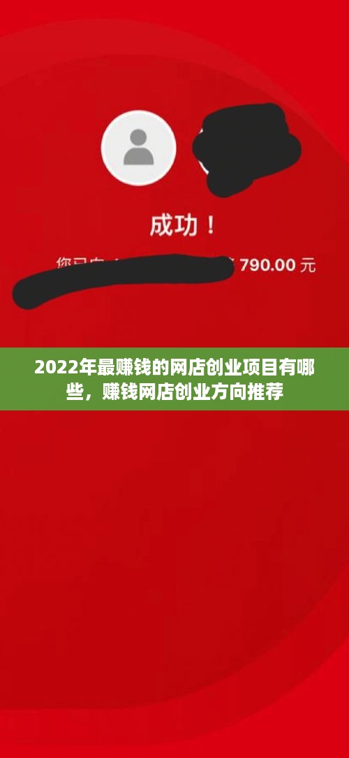 2022年最赚钱的网店创业项目有哪些，赚钱网店创业方向推荐