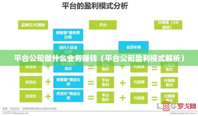 平台公司做什么业务赚钱（平台公司盈利模式解析）