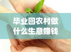 毕业回农村做什么生意赚钱（农村创业好项目推荐）