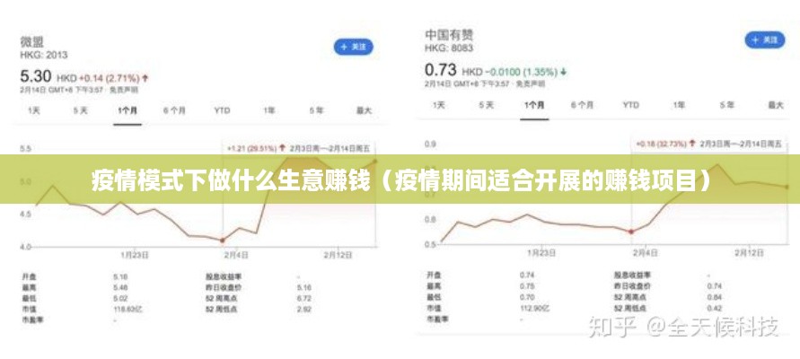 疫情模式下做什么生意赚钱（疫情期间适合开展的赚钱项目）