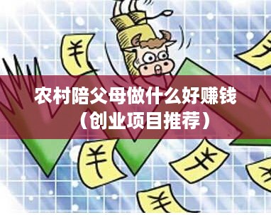 农村陪父母做什么好赚钱（创业项目推荐）