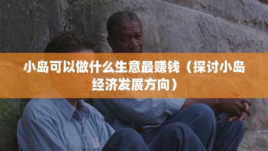 小岛可以做什么生意最赚钱（探讨小岛经济发展方向）