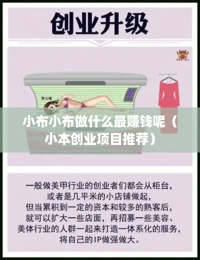 小布小布做什么最赚钱呢（小本创业项目推荐）