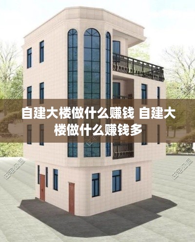 自建大楼做什么赚钱 自建大楼做什么赚钱多