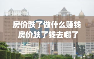 房价跌了做什么赚钱 房价跌了钱去哪了