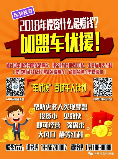 2018做什么加盟赚钱（2018年最赚钱的加盟项目推荐）