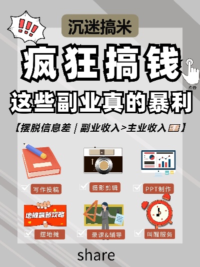 搞点副业做什么赚钱 搞点副业做什么好