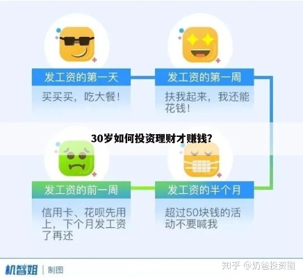 30岁做什么项目赚钱？