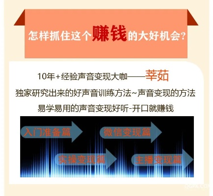 做什么声音赚钱 有没有靠声音赚钱的兼职