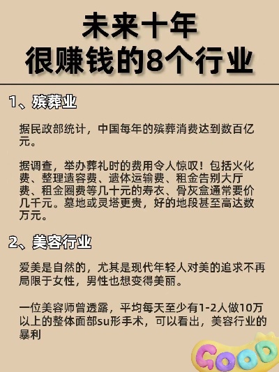 教您如何挑选最赚钱的行业