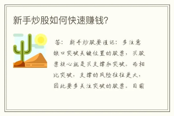 新手炒股做什么赚钱多