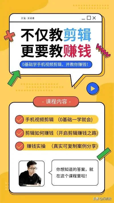 视频做什么赚钱快？